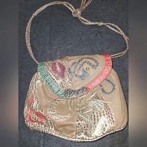 Colorful Patterned Crossbody Bag